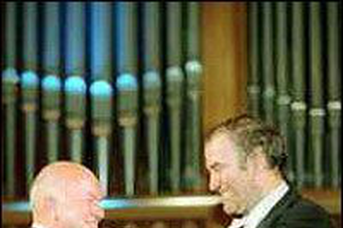 Ю.Лужков и В.Гергиев