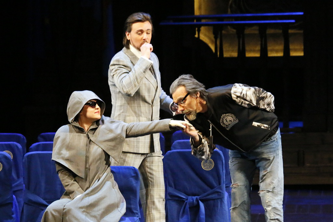 Венера Гимадиева, Игорь Головатенко, Джованни Фурланетто. Фото: Дамир Юсупов