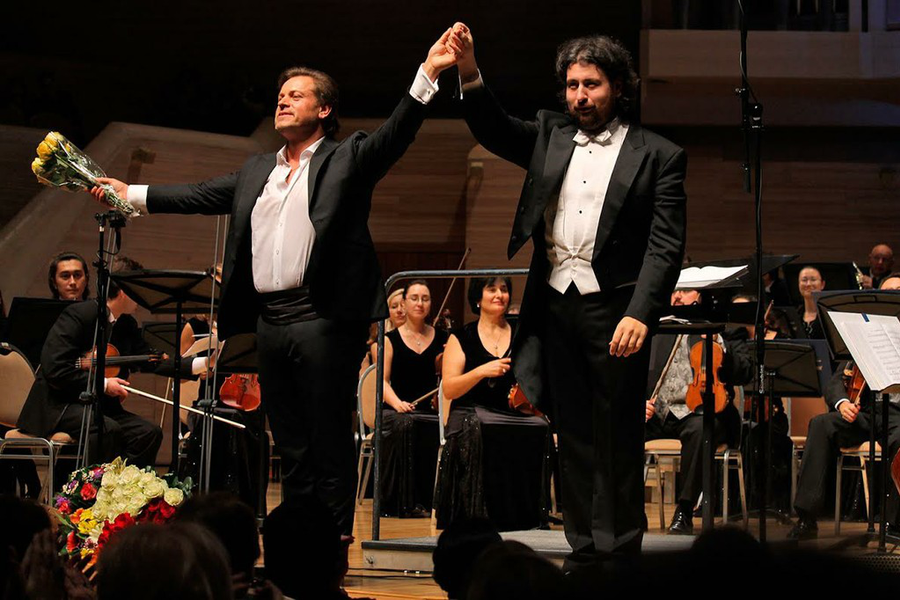 Концерт Василия Герелло в Московском Доме музыки