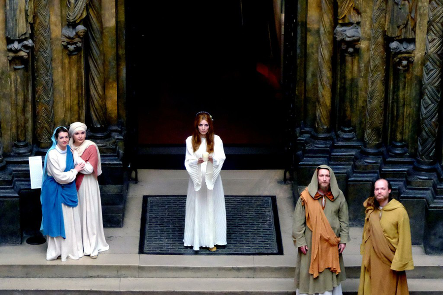 Торжество двойного Воскрешения в Лазареву субботу